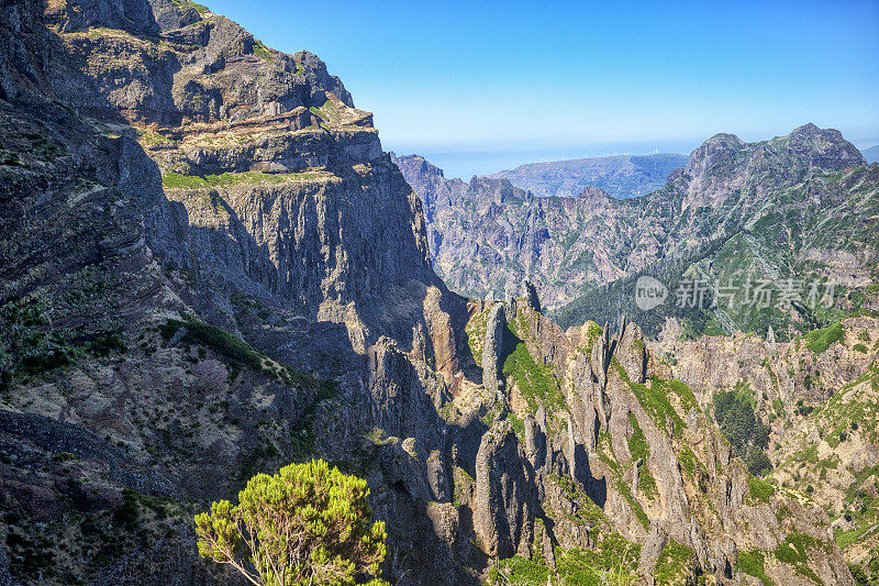 马德拉岛的Pico De Arieiro